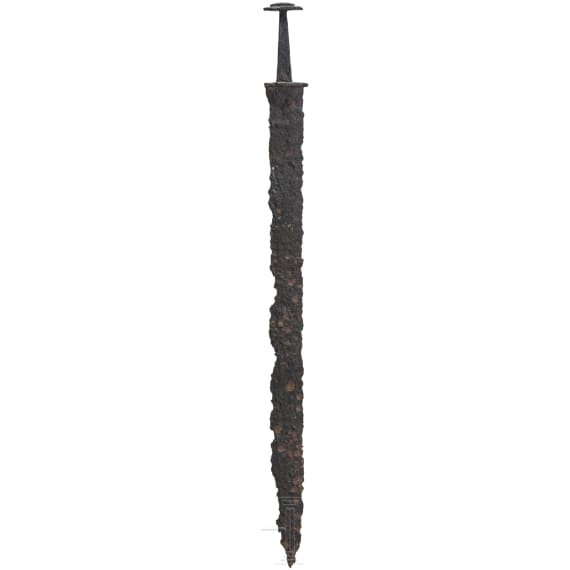 A central European Franconian spatha, 6th/7th century