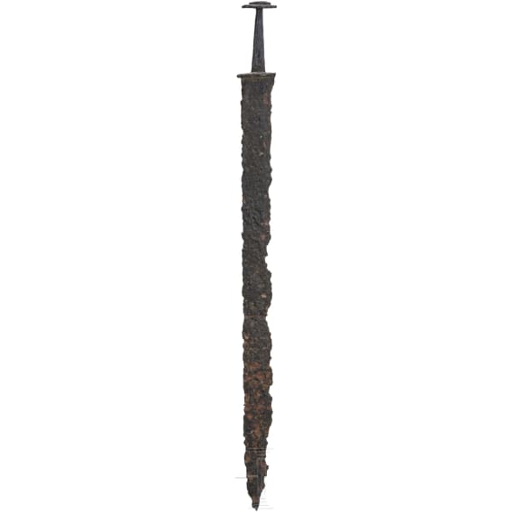 A central European Franconian spatha, 6th/7th century