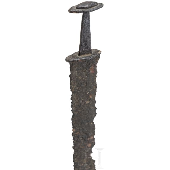 A central European Franconian spatha, 6th/7th century