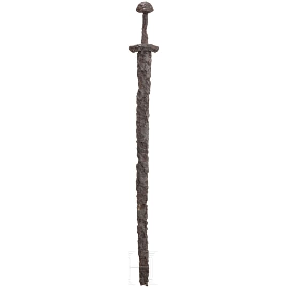 A northern European Viking sword, 9th/10th century