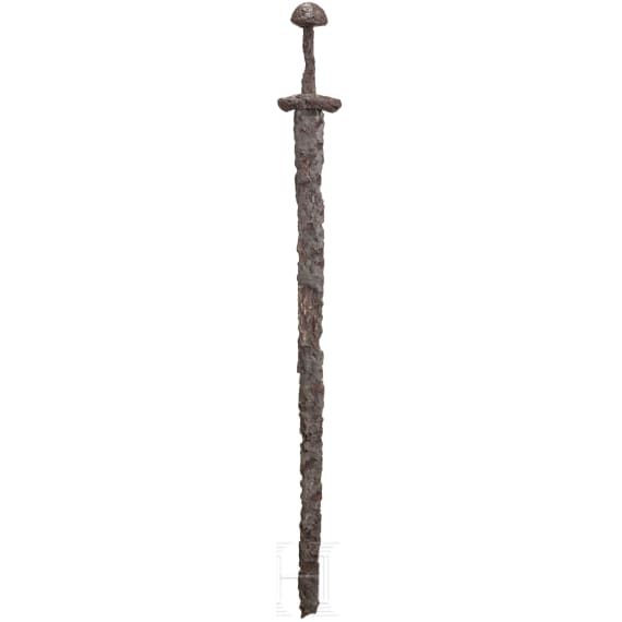 A northern European Viking sword, 9th/10th century