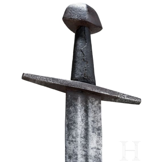 A significant German knightly sword, 12th century