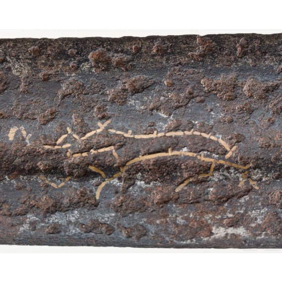 A fine German knightly sword with a Passau blade, 2nd half of the 14th century
