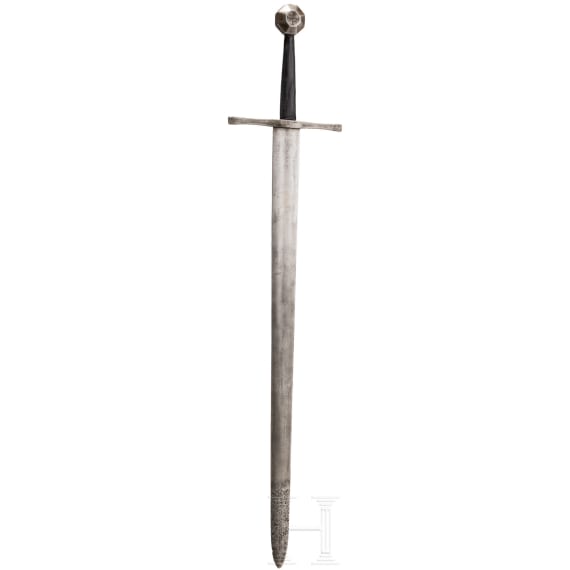 A German knightly sword, circa 1400