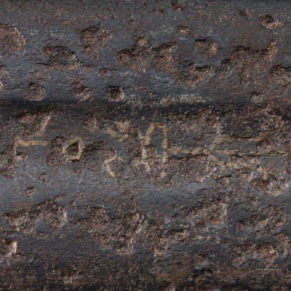 A fine German knightly sword with a Passau blade, 2nd half of the 14th century