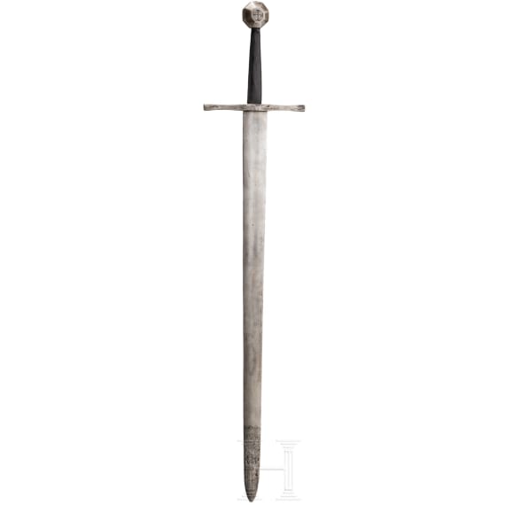 A German knightly sword, circa 1400
