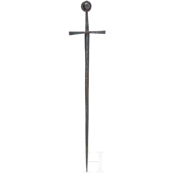 A German or French Votive or child's sword, ca. 1400