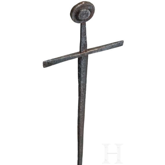 A German or French Votive or child's sword, ca. 1400
