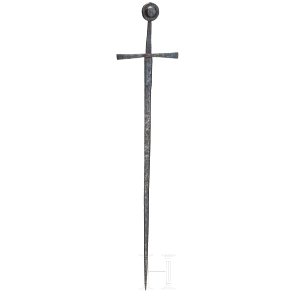 A German or French Votive or child's sword, ca. 1400