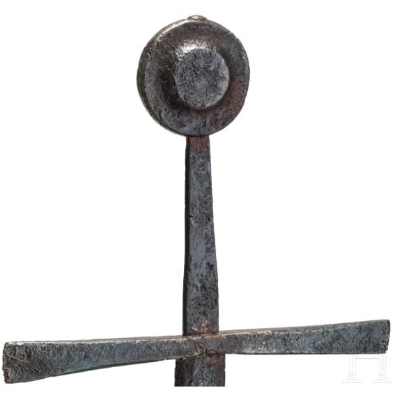 A German or French Votive or child's sword, ca. 1400