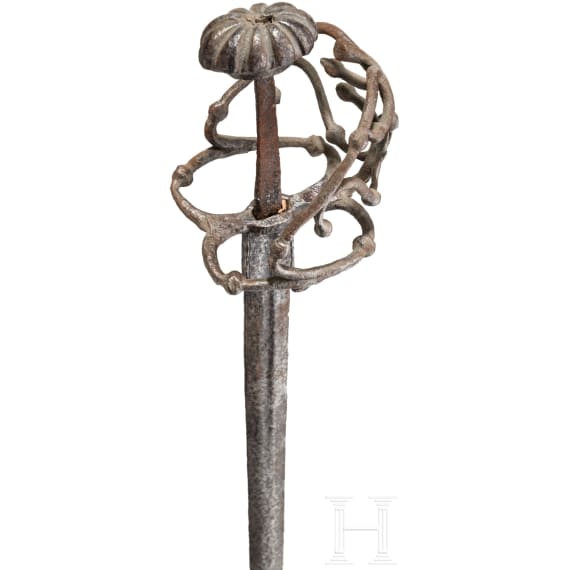 A German basket-hilt "Katzbalger" sword, circa 1550/60
