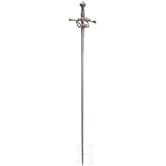 An Italian rapier, circa 1560/70