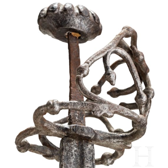 A German basket-hilt "Katzbalger" sword, circa 1550/60