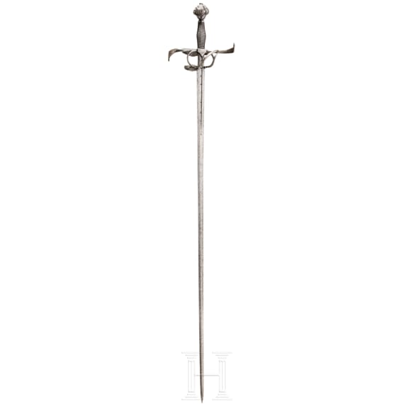 An Italian rapier, circa 1560/70