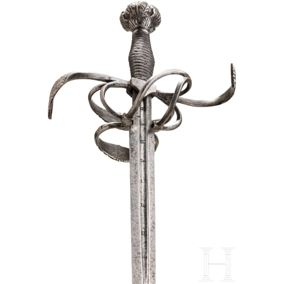 An Italian rapier, circa 1560/70