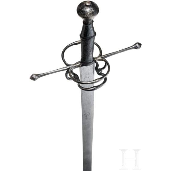 A South German knightly hand-and-a-half sword, circa 1560/80