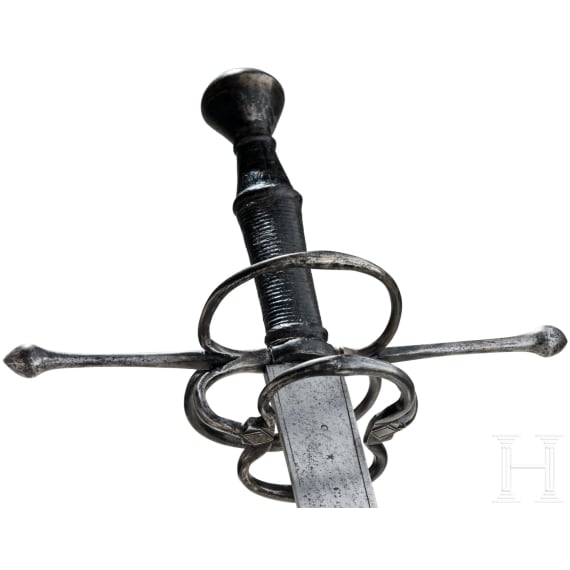 A South German knightly hand-and-a-half sword, circa 1560/80