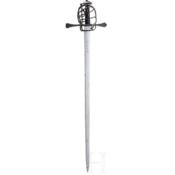 A South German basket-hilted campaign sword, circa 1570