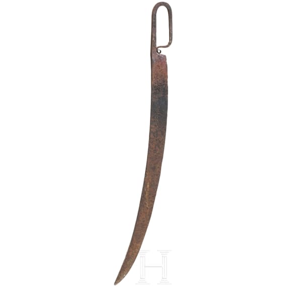 A German training sabre (dussack), 2nd half of the 17th century