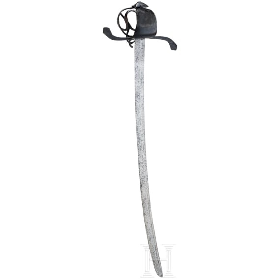 A South German Duss&auml;ge (Tesack) with Passau blade, circa 1580