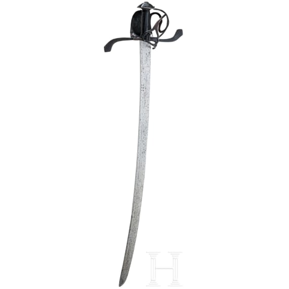 A South German Duss&auml;ge (Tesack) with Passau blade, circa 1580