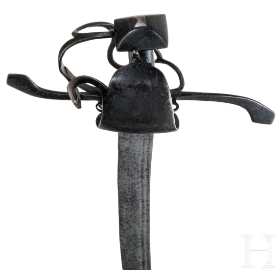 A South German Duss&auml;ge (Tesack) with Passau blade, circa 1580