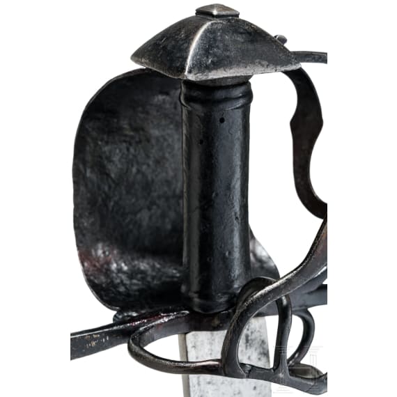 A South German Duss&auml;ge (Tesack) with Passau blade, circa 1580