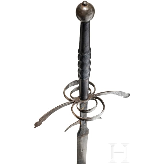 A South German two-hand sword, circa 1580