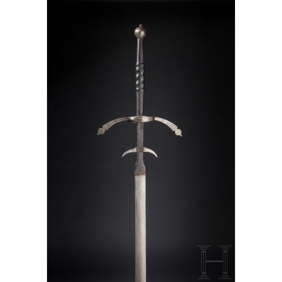 A South German two-hand sword, circa 1580