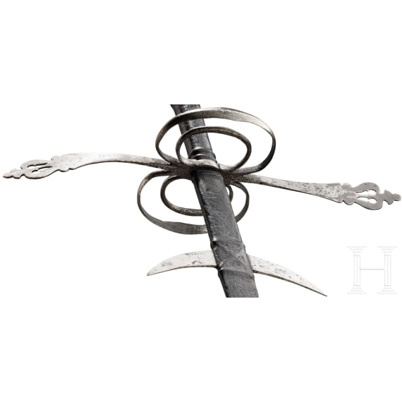 A Styrian two handed sword, circa 1580
