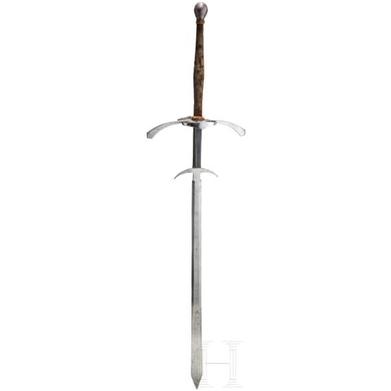 A South German two-hand sword, circa 1580