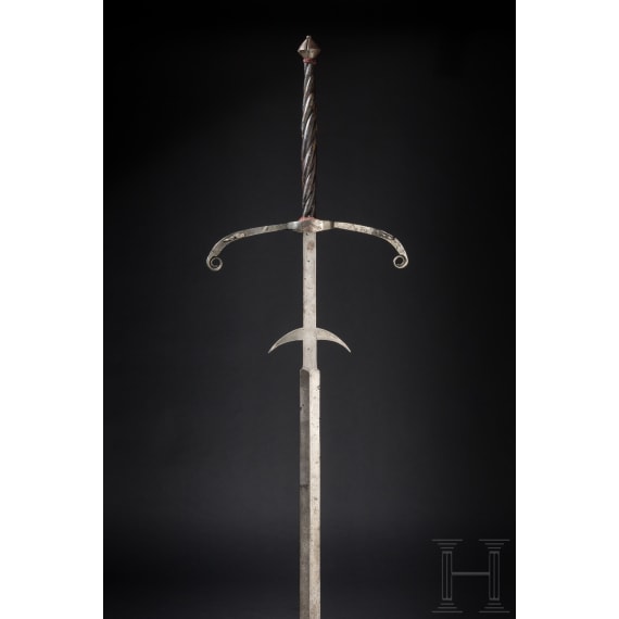 A German two-hand sword, circa 1600
