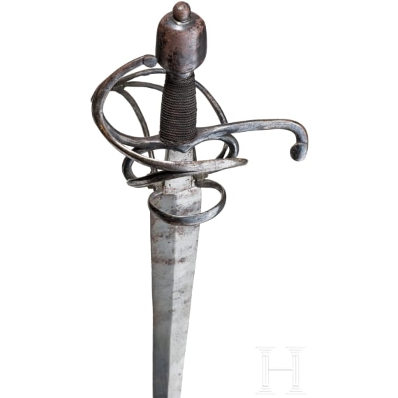 A heavy military rapier by Wolfgang Stantler of Munich, circa 1600