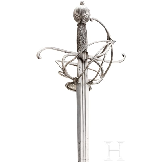 An Italian rapier, circa 1600