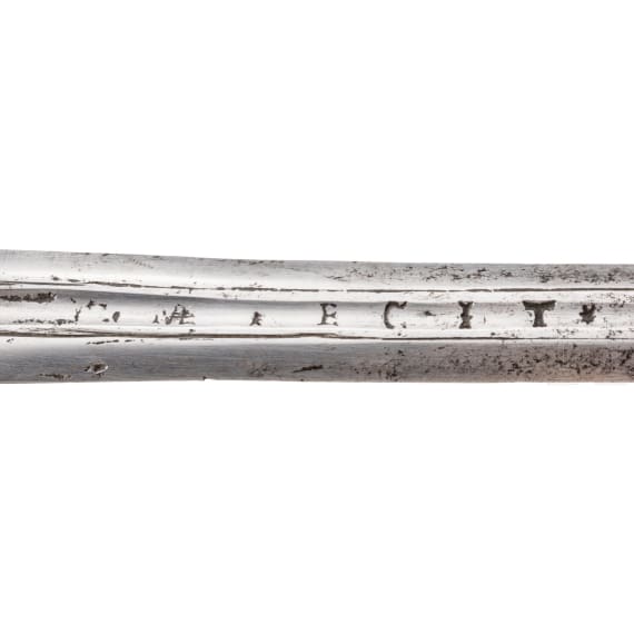 A German rapier with one-sided guard, circa 1600
