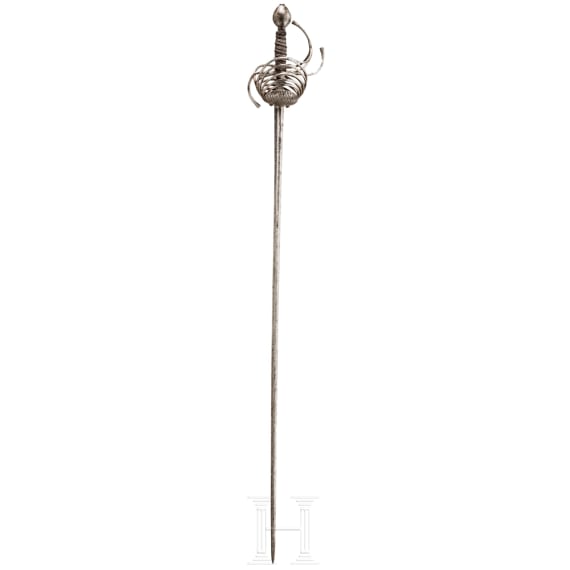 An Italian rapier, circa 1610