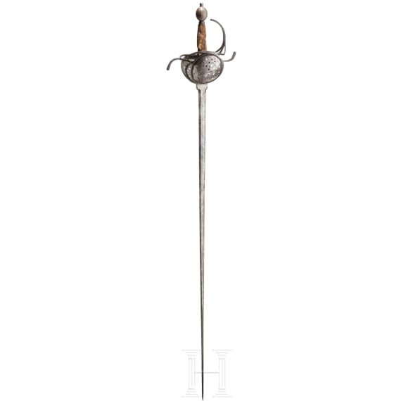 A German military rapier of the Pappenheim type, circa 1620
