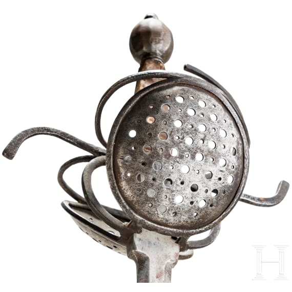 A German military rapier of the Pappenheim type, circa 1620
