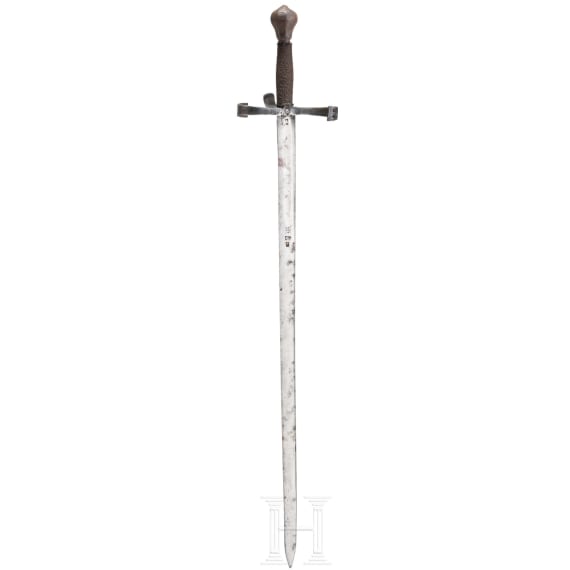 An Austrian campaign sword, assembled from old parts, circa 1620/30