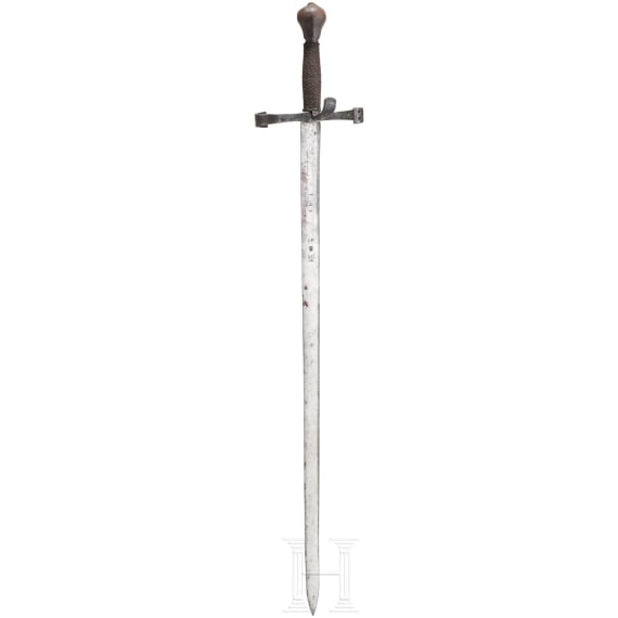 An Austrian campaign sword, assembled from old parts, circa 1620/30
