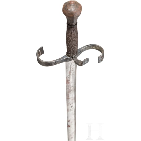 An Austrian campaign sword, assembled from old parts, circa 1620/30