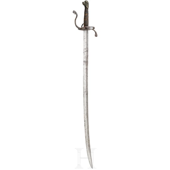 A South German or Swiss campaign sabre, circa 1630