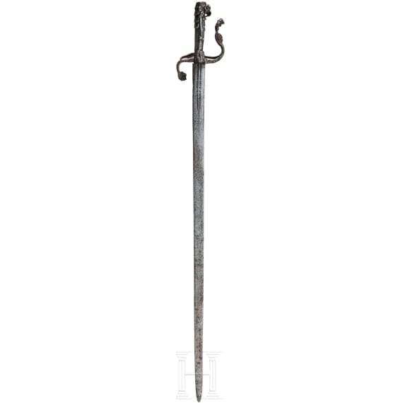 A German campaign sword, ca. 1650