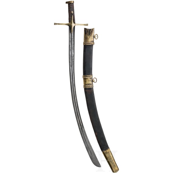 A Polish or Hungarian hussar's sabre, circa 1700