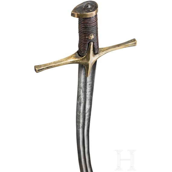 A Polish or Hungarian hussar's sabre, circa 1700