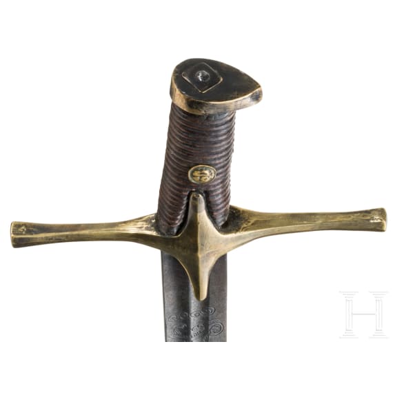 A Polish or Hungarian hussar's sabre, circa 1700