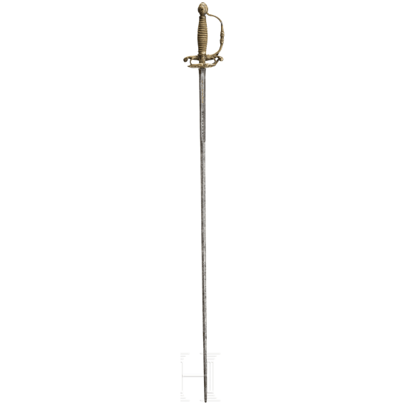 An Italian officer's small-sword, circa 1720