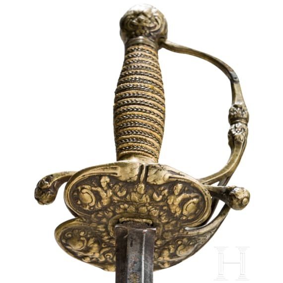 An Italian officer's small-sword, circa 1720