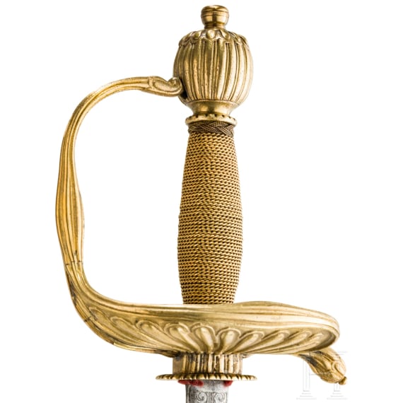 A German small sword, 1st half of the 18th century