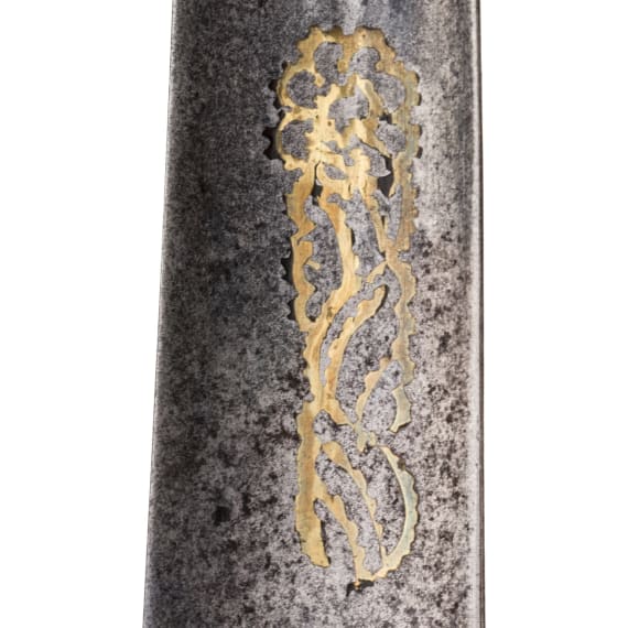 An English silver-mounted gala sword, mid-18th century